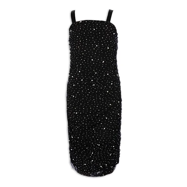 Speechless Big Kid Girls Embellished Sleeveless Midi Party Dress