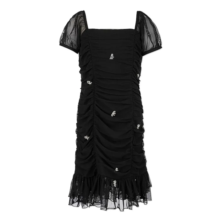 Speechless Big Kid Girls Short Sleeve Lace Sheath Dress