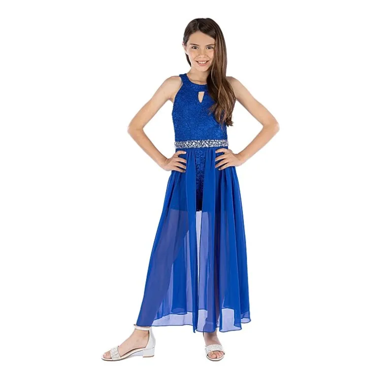 Speechless Big Kid Girls Sleeveless Maxi Dress