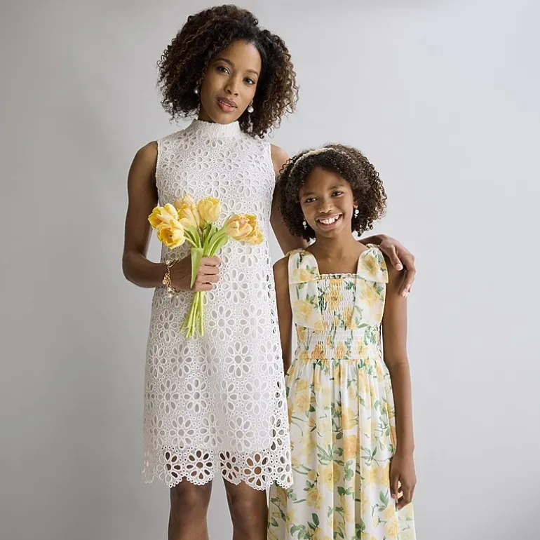 Speechless Big Kid Girls Sleeveless Floral Maxi Dress