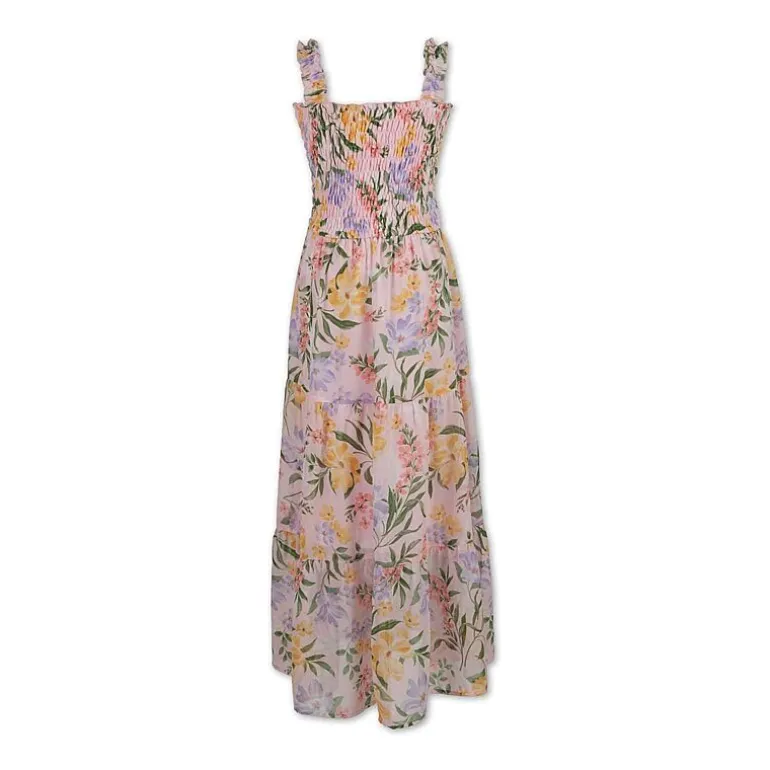 Speechless Little Girls Sleeveless Floral Maxi Dress