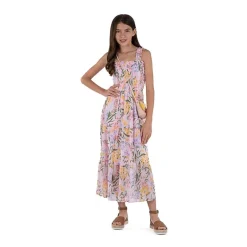 Speechless Little Girls Sleeveless Floral Maxi Dress