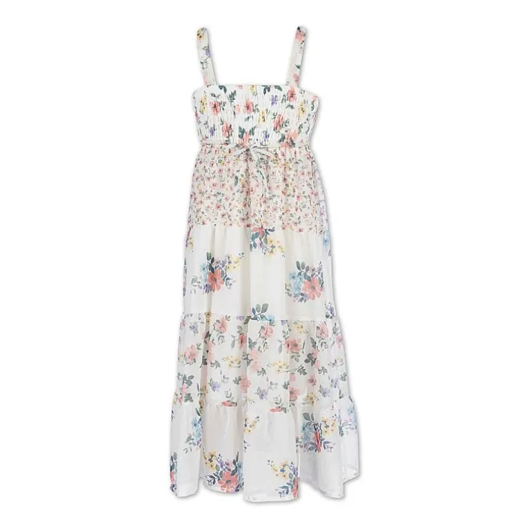 Speechless Little Girls Sleeveless Floral Maxi Dress