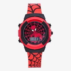 Spiderman Girls Digital Multicolor 2-pc. Watch Boxed Set Spd40125