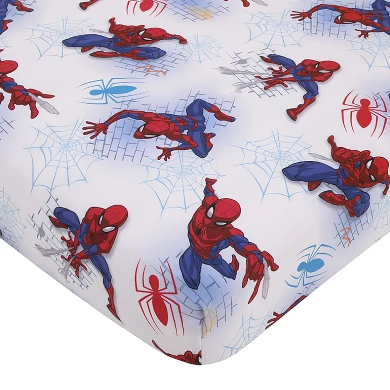 Spiderman 4-pc. Spiderman Toddler Bedding Set