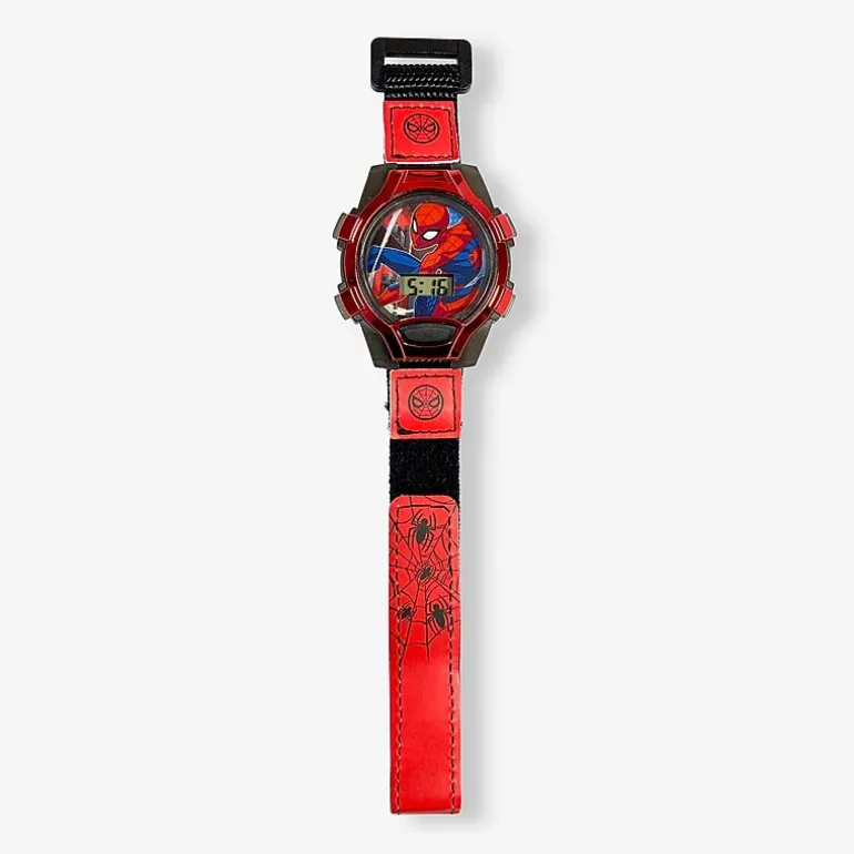 Spiderman Unisex Automatic Red Strap Watch Spd4965jc