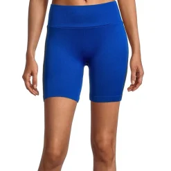 Sports Illustrated Womens 8" High Rise Moisture Wicking Bike Short