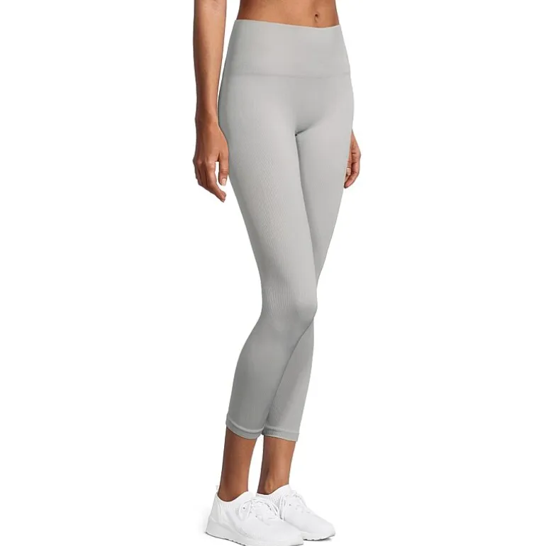 Sports Illustrated Womens Seamless Moisture Wicking Mid Rise 28" 7/8 Ankle Legging