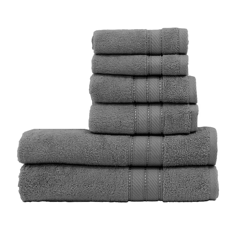 Spunloft 6-pc. Quick Dry Solid Bath Towel Set