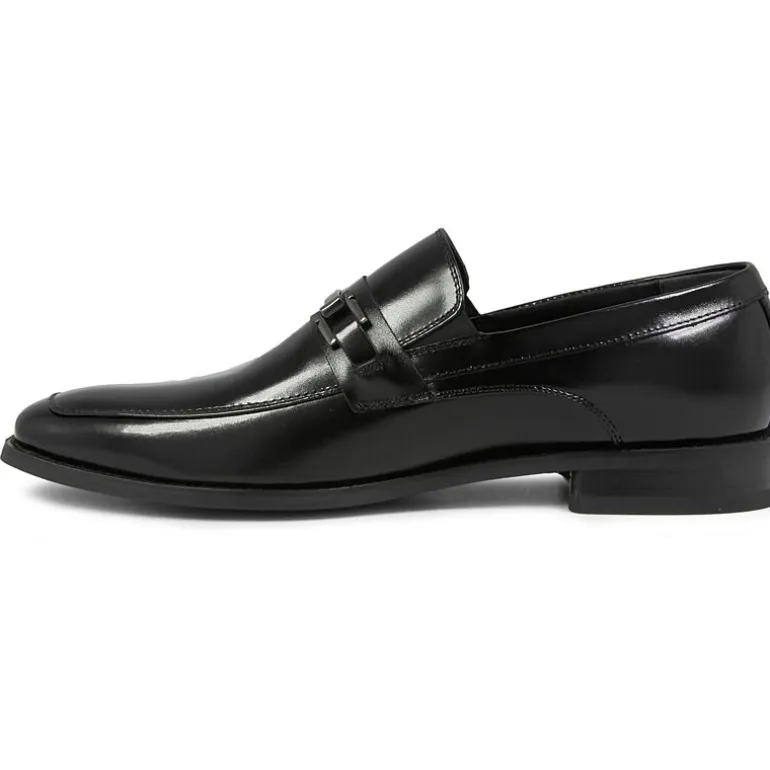 Stacy Adams® Blake Mens Leather Moc-Toe Slip-On Dress Shoes