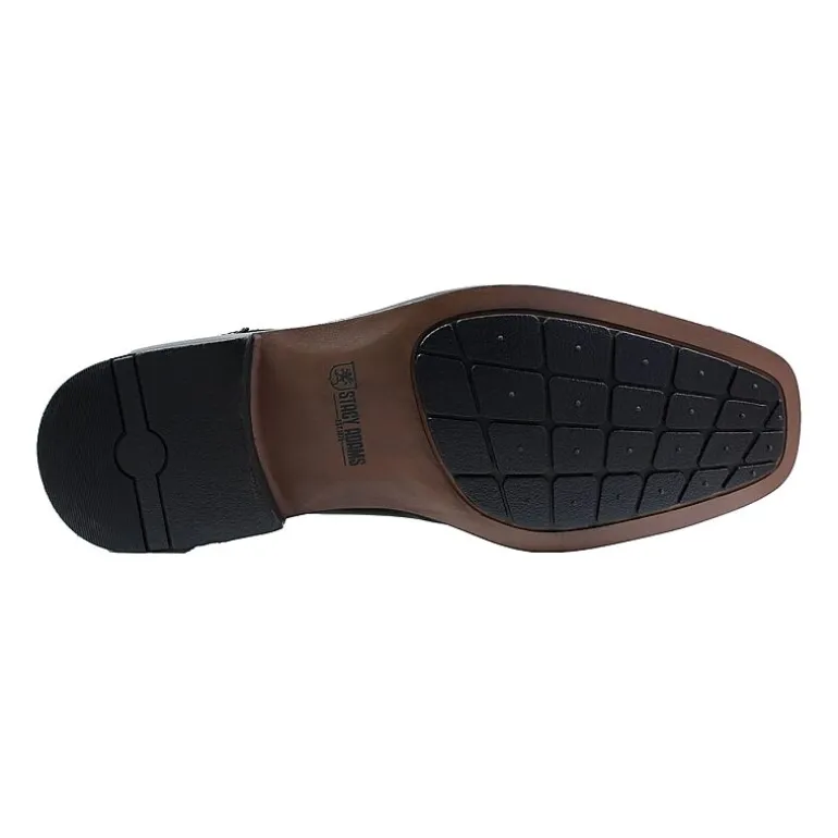 Stacy Adams Calhoun Mens Moc Closed Toe Oxford Shoes Wide Width