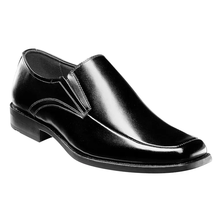 Stacy Adams® Cassidy Mens Moc-Toe Slip-On Leather Dress Shoes