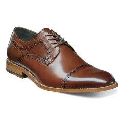 Stacy Adams® Dickinson Mens Leather Cap Toe Oxfords