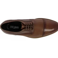 Stacy Adams® Dickinson Mens Leather Cap Toe Oxfords