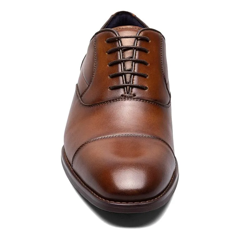Stacy Adams Kallum Cap Toe Lace Mens Cap Closed Toe Oxford Shoes