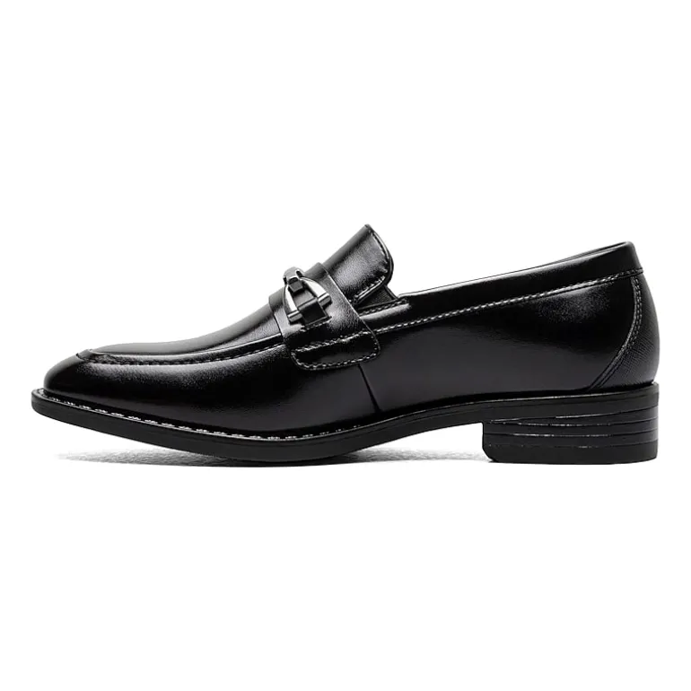 Stacy Adams Kaylor Boys Moc Closed Toe Slip-On Shoe
