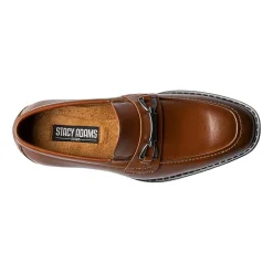 Stacy Adams Kaylor Boys Moc Closed Toe Slip-On Shoe