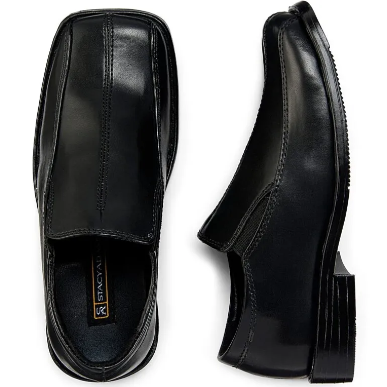 Stacy Adams Nate Boys Round Closed Toe Slip-On Shoe