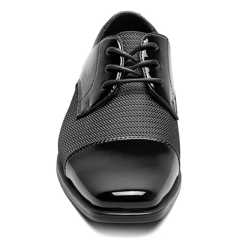Stacy Adams Pharoah Little & Big Kid Boys Cap Closed Toe Oxford Shoes
