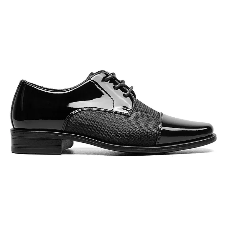 Stacy Adams Pharoah Little & Big Kid Boys Cap Closed Toe Oxford Shoes