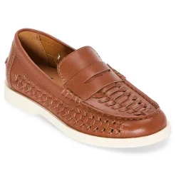 Stafford Ansel Little & Big Kid Boys Round Closed Toe Loafers