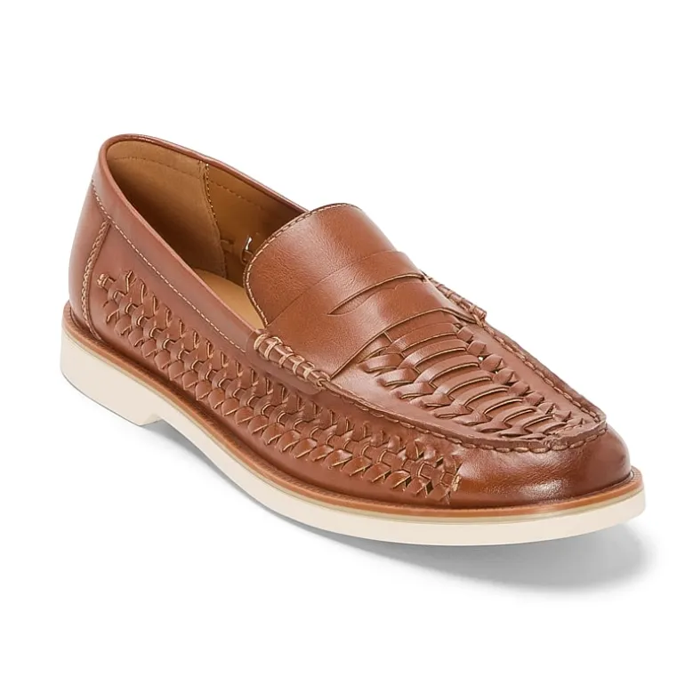 Stafford Barolo Mens Round Closed Toe Loafers