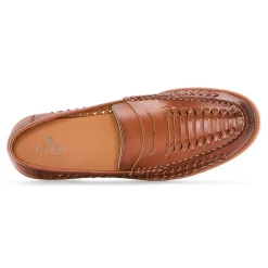 Stafford Barolo Mens Round Closed Toe Loafers