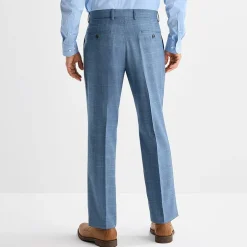 Stafford Coolmax All Season Ecomade Classic Fit Plaid Suit Separates