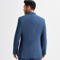 Stafford Coolmax All Season Ecomade Birdseye Signature Mens Stretch Fabric Classic Fit Suit Jacket