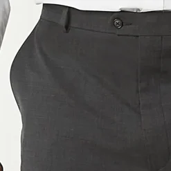 Stafford Coolmax All Season Ecomade Mens Big and Tall Classic Fit Flat Front Suit Pant