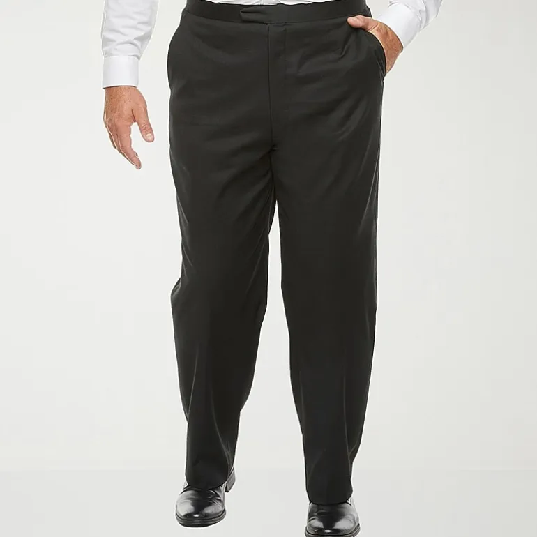 Stafford Coolmax All Season Ecomade Mens Big & Tall Classic Fit Tuxedo Separates