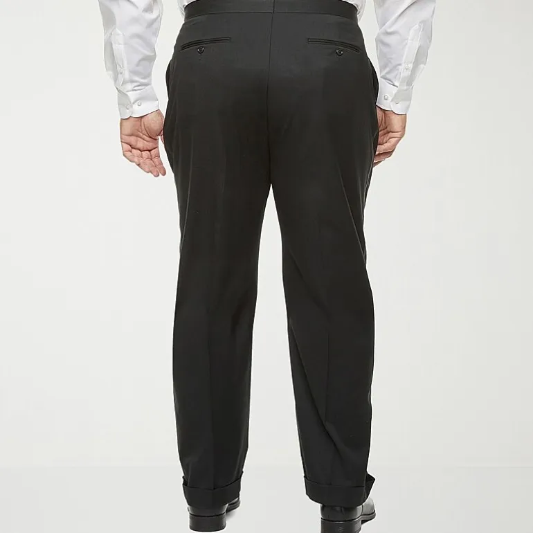 Stafford Coolmax All Season Ecomade Mens Big & Tall Classic Fit Tuxedo Separates