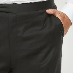 Stafford Coolmax All Season Ecomade Mens Big and Tall Classic Fit Tuxedo Pant