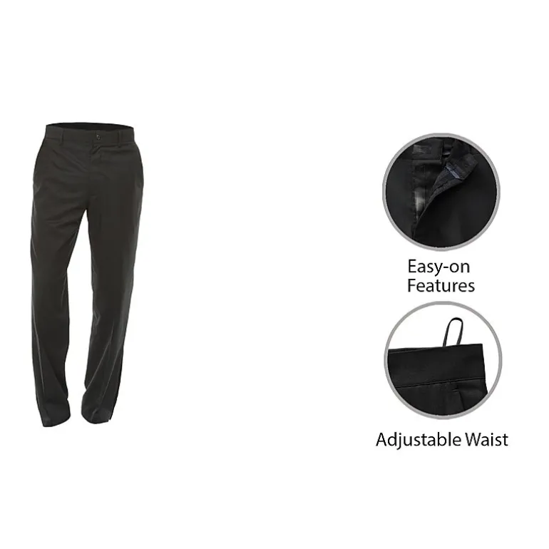 Stafford Coolmax All Season Ecomade Mens Adaptive Classic Fit Flat Front Suit Pant
