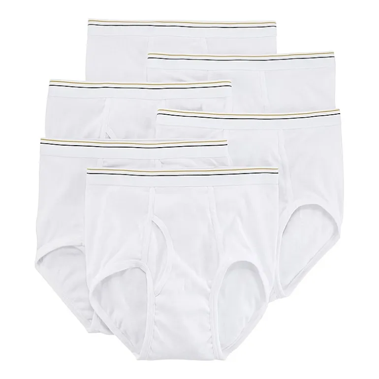 Stafford Cotton Full Cut Mens 6 Pack Briefs 302852