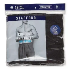 Stafford Cotton Knit Mens Boxers 305939