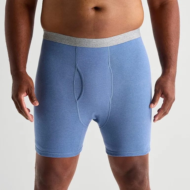 Stafford Cotton Mens Big 4 Pack Boxer Briefs 302866