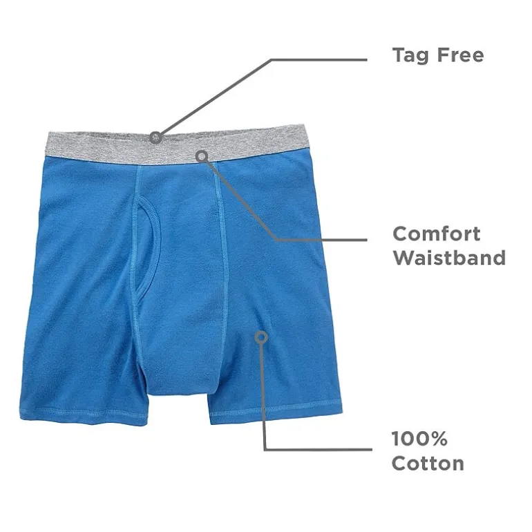 Stafford Cotton Mens 4 Pack Boxer Briefs 302866