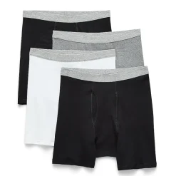 Stafford Cotton Mens 4 Pack Boxer Briefs 302866