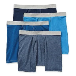 Stafford Cotton Mens 4 Pack Boxer Briefs 302866