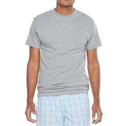 Stafford Dry + Cool Breathable Mesh Mens 4 Pack Short Sleeve Crew Neck Moisture Wicking T-Shirt Tall