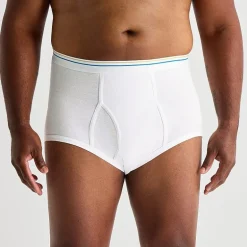 Stafford Dry + Cool Full-Cut Mens Big 6 Pack Briefs 302872