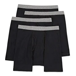 Stafford Dry + Cool Mens Big and Tall 4 Pack Boxer Briefs 302869