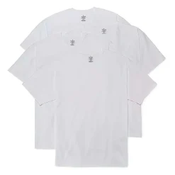 Stafford Heavyweight Cotton Mens 4 Pack Short Sleeve Crew Neck T-Shirt