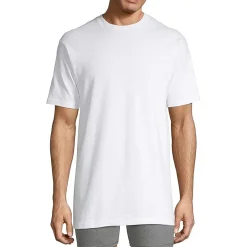 Stafford Heavyweight Cotton Mens 4 Pack Short Sleeve Crew Neck T-Shirt