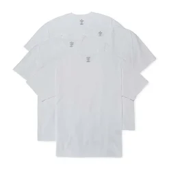 Stafford Heavyweight Mens 4 Pack Short Sleeve Crew Neck T-Shirt