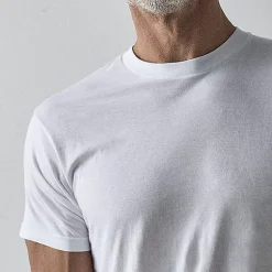 Stafford Heavyweight Mens 4 Pack Short Sleeve Crew Neck T-Shirt