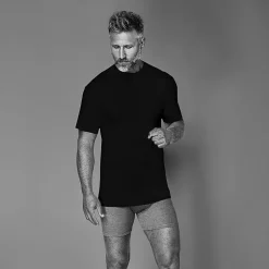 Stafford Heavyweight Mens 3 Pack Short Sleeve Crew Neck T-Shirt
