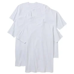 Stafford Heavyweight Mens 4 Pack Short Sleeve Crew Neck T-Shirt Extra Tall