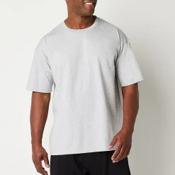 Stafford Heavyweight Mens 3 Pack Short Sleeve Crew Neck T-Shirt Big